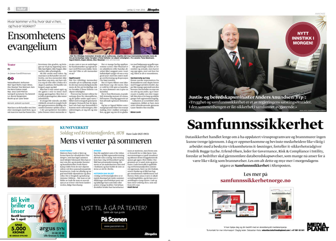 SKRYTEFILMEN: I fjor fikk Anders Anundsen kritikk for informasjonsfilmen han lagde for regjeringens politikk.