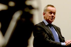 Amund Djuve, sjefredaktær og direktør i Dagens Næringsliv.
