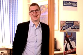 Eirik Hoff Lysholm, publisher i Mediehuset Dagsavisen.