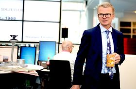 Sjefredaktør Lars Helle i Stavanger Aftenblad.