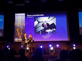 Fra prisutdelingen under Prix Radio i fjor. Arkivfoto.