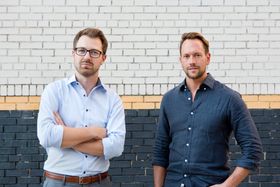 Gründerne Mads Uhlin Hansen og Mikael Clason Höök.