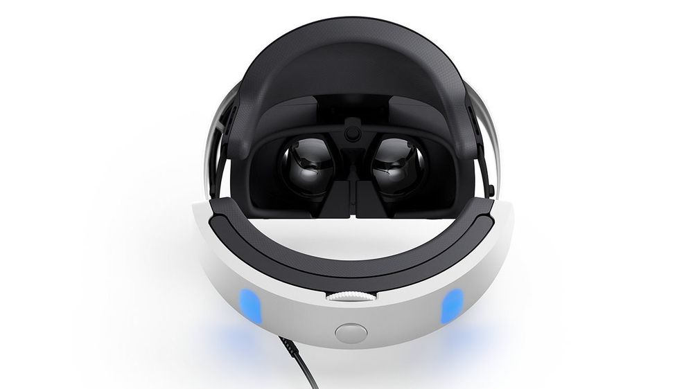 Spill og filmer uten VR-støtte projiseres på en skjerm inne i brillene.