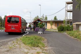 HAR OGSÅ FÅTT RUTEENDRING: (1A-bussen, her fotografert på Tårnåsen, har også fått nye rutetider.