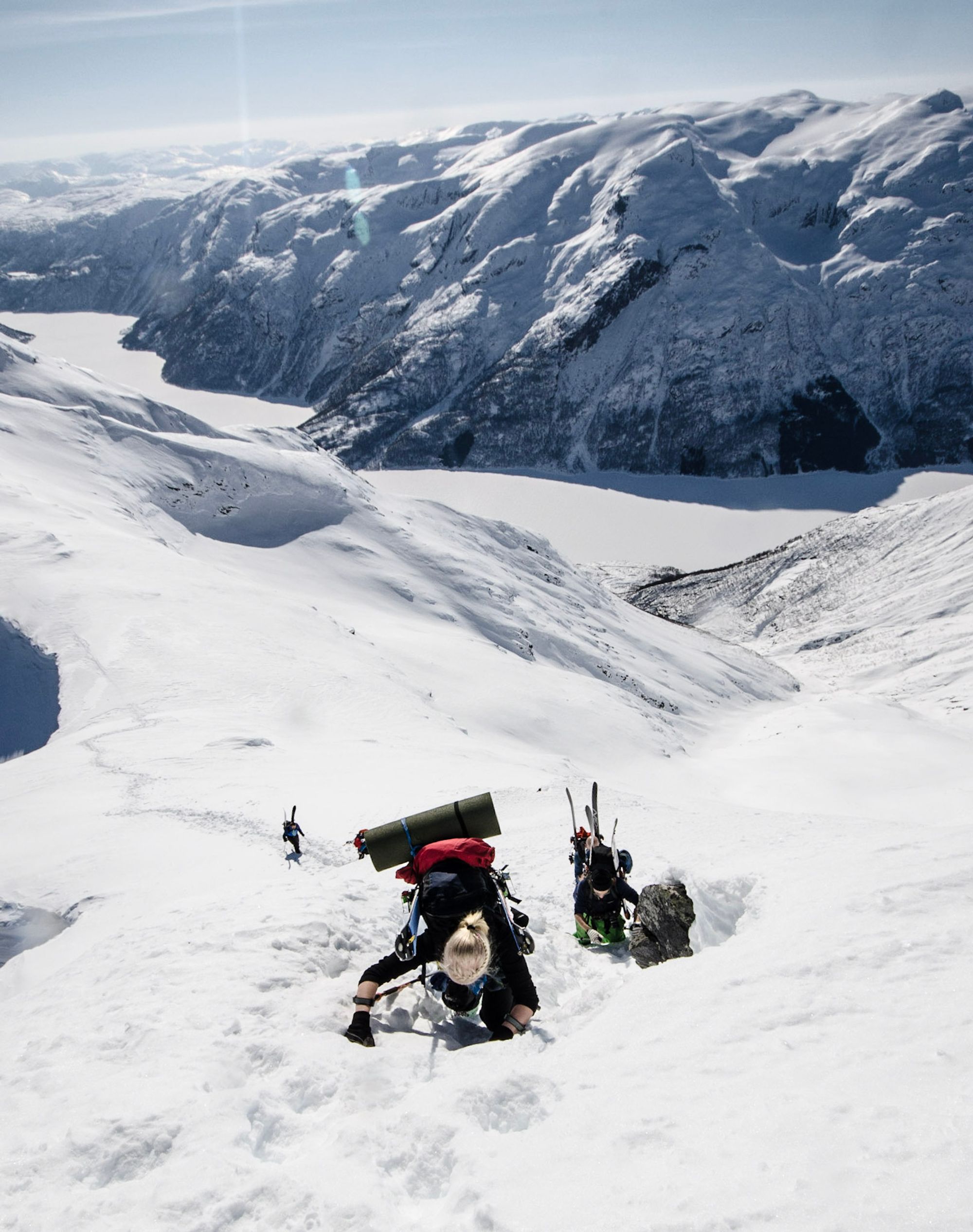 Topptur fra Sogndal, som ifølge Håvard Halvorsen er det beste stedet i landet hvis ønsket er flest mulig gode skidager.