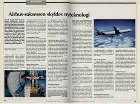 TU markerer 20-årsdagen for airbusstiftelsen i mai 1991.