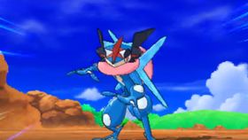 Ash-Greninja kan overføres til fullversjonen av Pokémon Sun og Pokémon Moon.