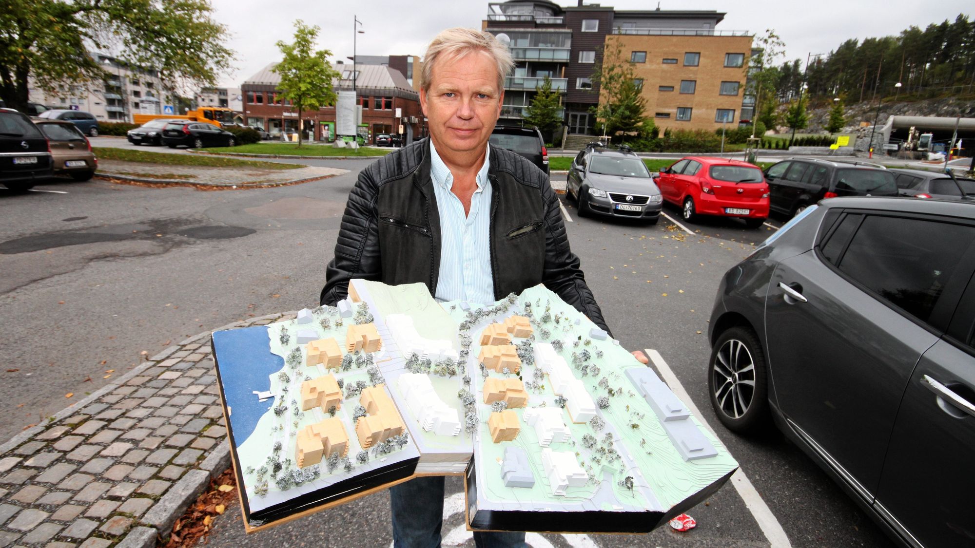 FORNØYD: Lars Gravermoen tror de som flytter inn kommer til å trives.