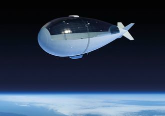 Pseudo-satellitten blir stasjonær i stratosfæren, 20 kilometer over bakken.