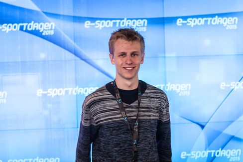 Julian Nash på E-sportdagen 2015.