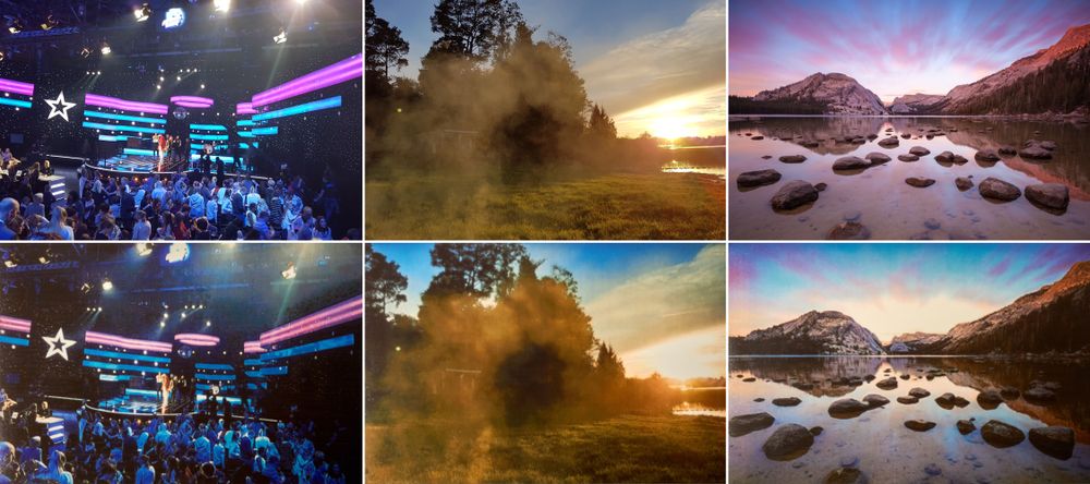 Originale bilder øverst, bilder printet ut fra Polaroid ZIP under. Trykker du på bildene for å se dem i fullstørrelse, blir kvalitetstapet svært, svært tydelig.