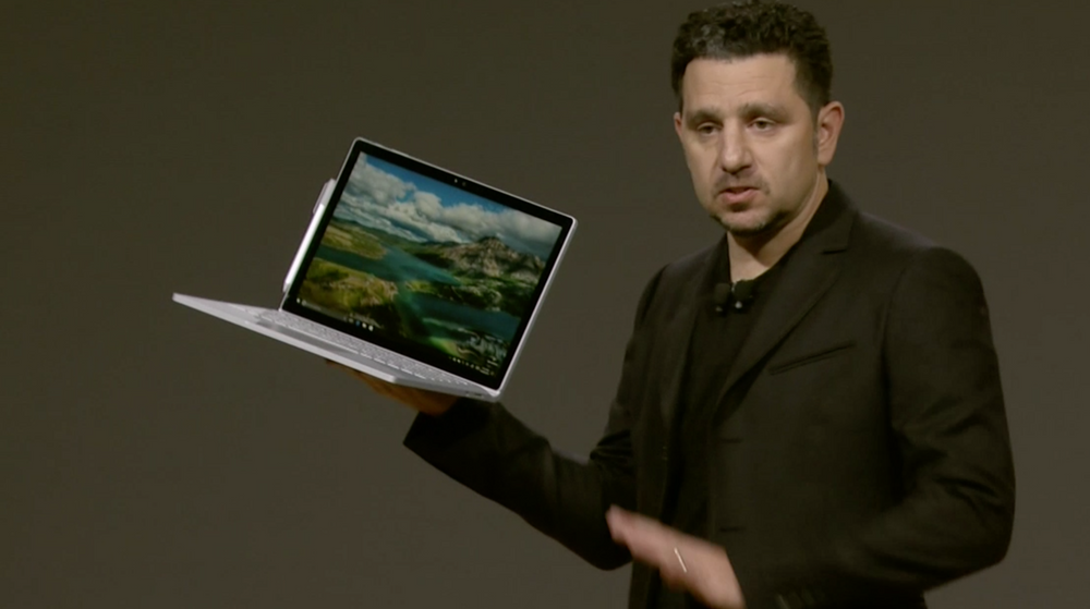 Nye Surface Book med Intel Core i7.