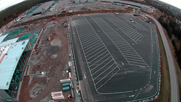 STOR gratis døgnhvileplass med strøm