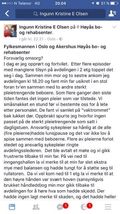 MELDINGEN TIL HØYÅS: Slik ser meldingen som Ingunn Kristine Engelsetoft sendte ut tagget med Høyås og Fylkesmannen i Oslo og Akershus. Dette er del 1!