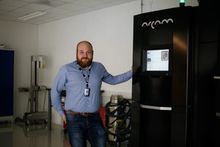 Elektronstrålekanon: Arcam A2X er den eneste printeren i Norge som bygger med «electron beam melting» (EBM).