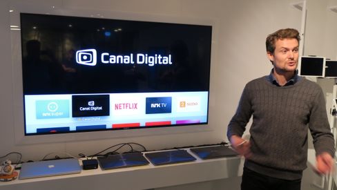 Marius Bjerke forteller om den nye appen.