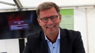 Finansbyråd Robert Steen i Oslo kommune tror ikke offentlig sektor har vært på ballen tidlig nok når det kommer til digitalisering. Her er Steen fotografert under et tidligere arrangement.