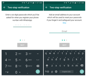 Tostegsverifisering kommer til WhatsApp.