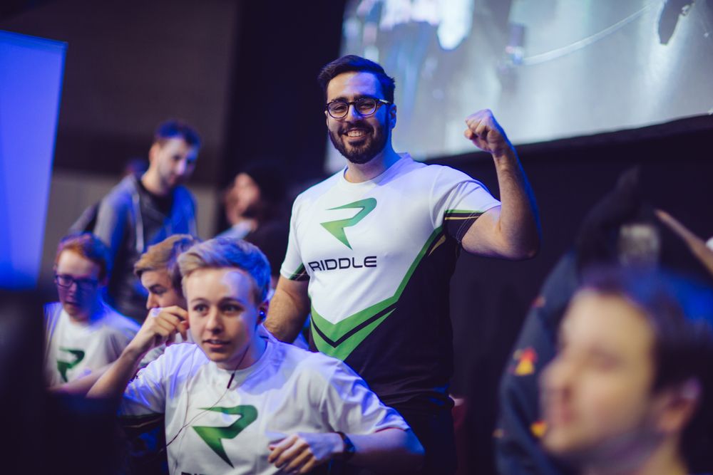 Klubbeier i Riddle, Mohammed Barzinje kan være fornøyd med lagets innsats i finalen.