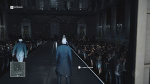 On the catwalk, yeah...
