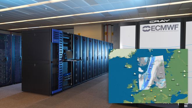 Superdatamaskinene som gir deg været lagrer 140 terabyte med nye data om dagen