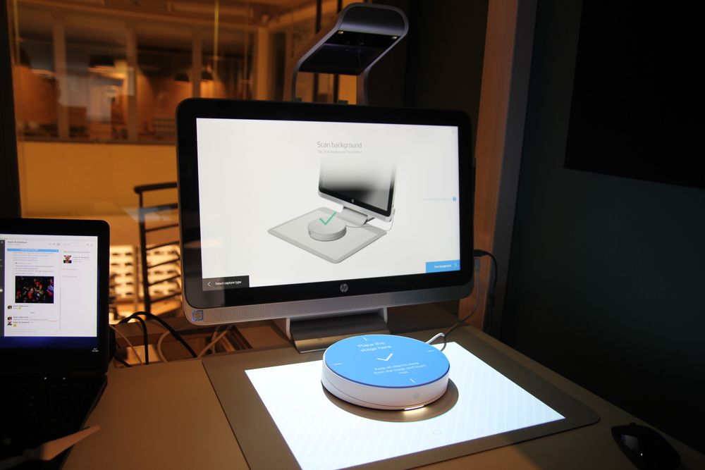 HP Sprout Pro med Capture Stage. Bra veiledning trinn for trinn hele veien.