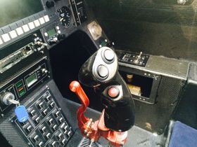 COCKPIT: Slik ser det ut i E-Fans "aller helligste".