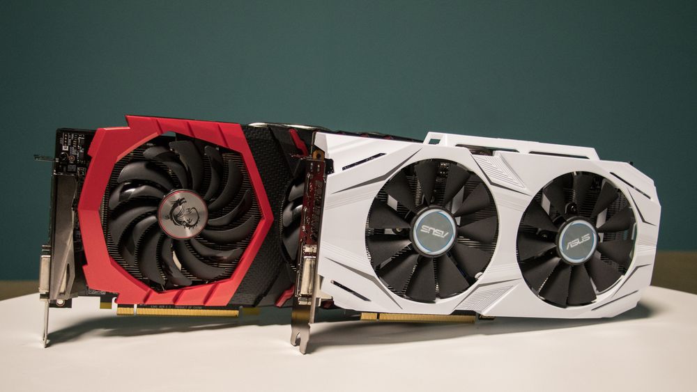 Hvilket av «MSI RX 480 4GB Gaming X» og «Asus GTX 1060 3GB Dual OC» bør du investere i?