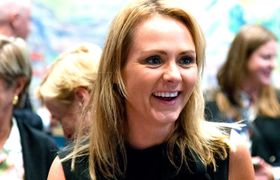 Kulturminister Linda Hofstad Helleland og regjeringen holder rundebordskonferanse om kreativ nÊring og kultureksport p Munchmuseet i Oslo fredag.