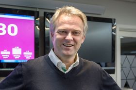 Redaktør Yngve Årdal i Firda. Bildet er tatt ved en tidligere anledning.