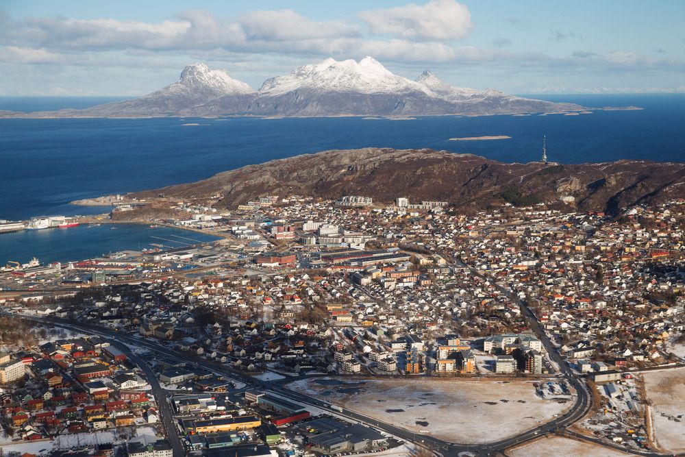 Dips´kontorer ligger i Rønvika i Bodø by. Byen har rundt 50 000 innbyggere, ifølge tall fra SSB.