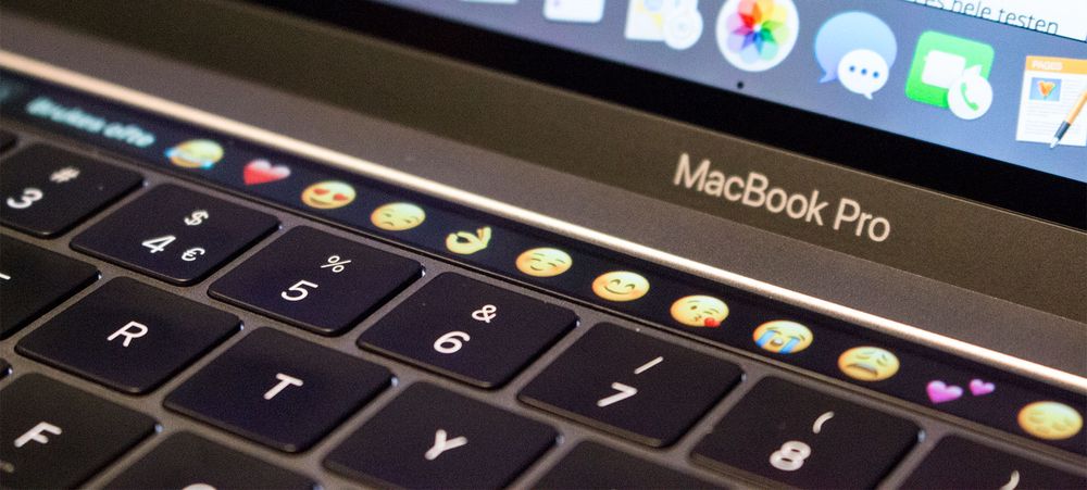 Touch Bar letter tilgangen til enkelte funksjoner.