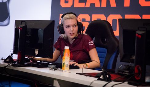 Her er Aurora Lyngdal fra Copenhagen Games 2016.