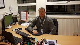 FLYPLASSJEF PÅ NOTODDEN: Dag Flåterud.