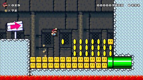 Byggedeler fra Super Mario World er de som ser klart best ut i dette spillet.