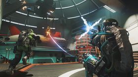 Multiplayer står også på menu in Call of Duty: Infinite Warfares prøveutgave.