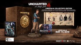 Uncharted 4: A Thief's End Libertalia Collector's Edition.