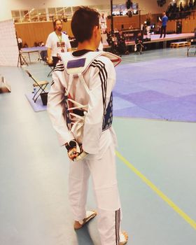 FOKUSERT: Sander Fengsrud er klar for kamp. Da er han 100 prosent fokusert!