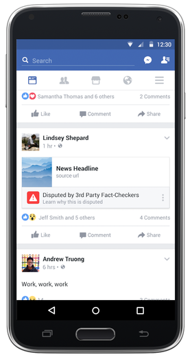 Muligheten til å merke omstridte saker er blant Facebooks nye tiltak.