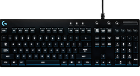 Logitech G810 Orion Spectrum mekanisk tastatur.