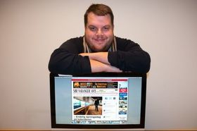 Ole-Tommy Pedersen, påtroppende redaktør i Sør-Varanger Avis.