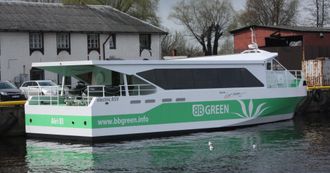 BB Green-prosjektet har som mål å lage batteridrevne passasjerbåter for 25-30 knop, med god plass til passasjerer og sykler.