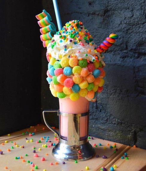 Freakshake som på Black Tap.