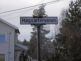 OPPEGÅRD: Høgsæterveien bør erstattes med Høgseterveien, ifølge Språkrådet.