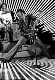 I sitt første "Femtinist"-program ut, sendt tirsdag, tok Toini Knudtsen for seg 50-tallets rockestjerner, som Chuck Berry. Foto: AP.