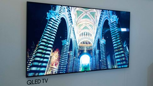 Samsung Q9 blir rett og enkel i designen.