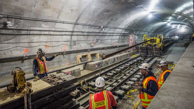 Det har tatt 45 år. Nå er den nye undergrunnsbanen i New York ferdig