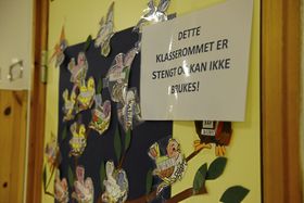 STENGT LENGE: I lang tid har paviljongen vært stengt for elever.