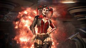 Harley Quinn er blant figurene man kan spille som i Injustice 2.