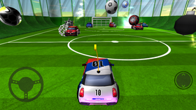 Men fikk dette. Det er ikke i nærheten av å ligne Rocket League.